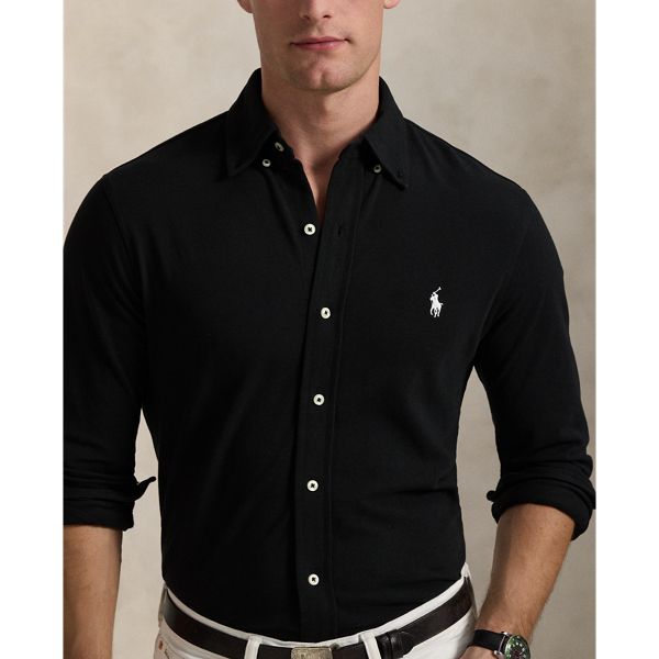 Ralph lauren black button down online