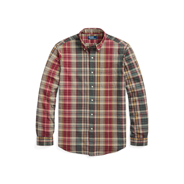 Camisa em xadrez Classic-Fit Polo Ralph Lauren em 1
