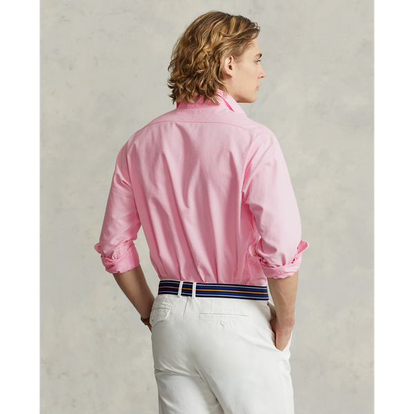 Carmel Pink Classic Fit Garment-Dyed Oxford Shirt Polo Ralph Lauren 5
