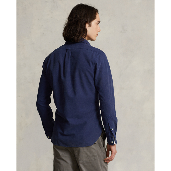 Newport Navy Classic Fit Garment-Dyed Oxford Shirt Polo Ralph Lauren 5