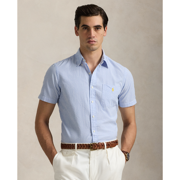 Blue ralph lauren button down shirts best sale