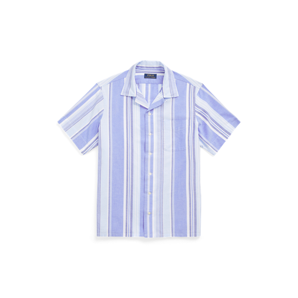 Gestreiftes Oxford-Kurzarmhemd Polo Ralph Lauren in 1