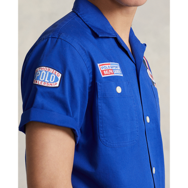 Classic Fit Polo Sport Graphic Shirt