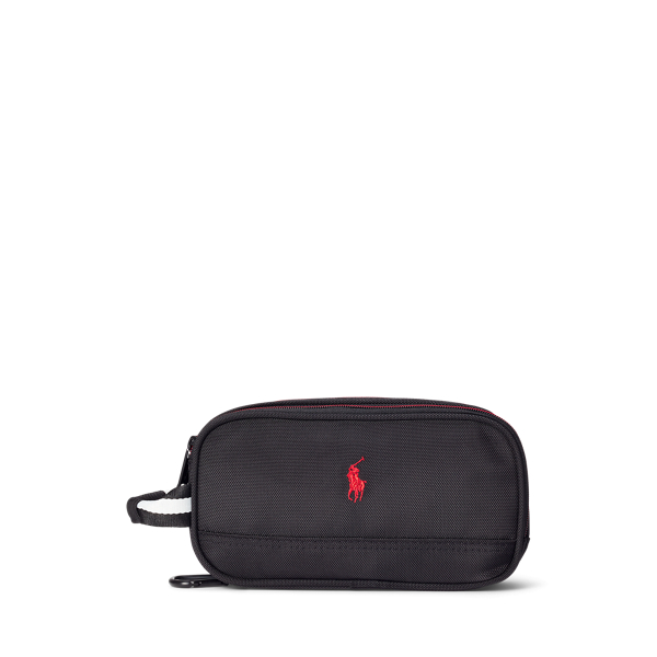 Kleine Golf-Pochette mit Logo