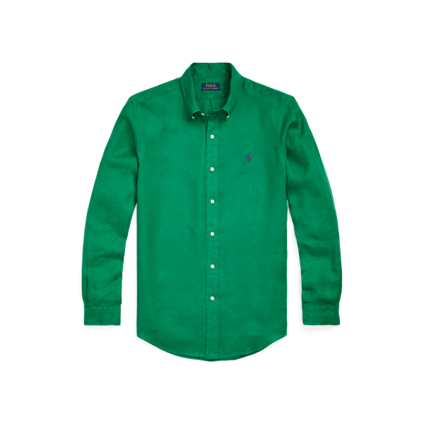 Slim Fit Linen Shirt Polo Ralph Lauren 1