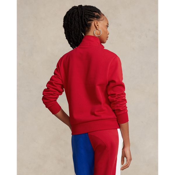 Sweat Polo Sport en molleton Polo Ralph Lauren en Rouge RL 7
