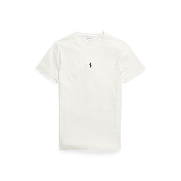 T-shirt ajust&eacute; &agrave; col rond en jersey Polo Ralph Lauren en 1