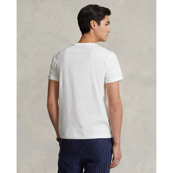 T-shirt ajust&eacute; Polo Bear en jersey Polo Ralph Lauren en Ourson blanc Prp Hptn 5