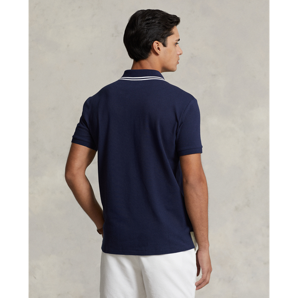 Custom-Slim-Fit Poloshirt mit Polo Bear Polo Ralph Lauren in Sp23 Cruise Navy Prp Hptn 5