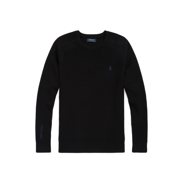 Pull performance en coton m&eacute;lang&eacute; Polo Ralph Lauren en 1