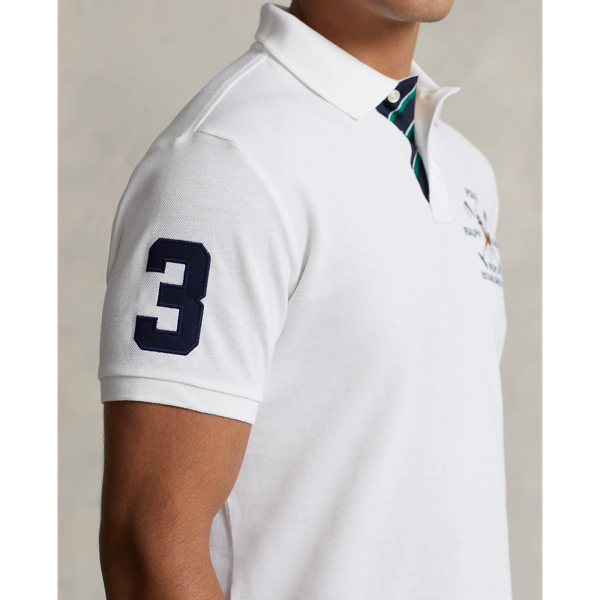 【極美品】Polo RalphLauren ペイント　スプラッター　シャツ　白 POLO RALPH LAUREN CHILDRENSWEAR（ポロ ラルフ ローレン チルドレンズ