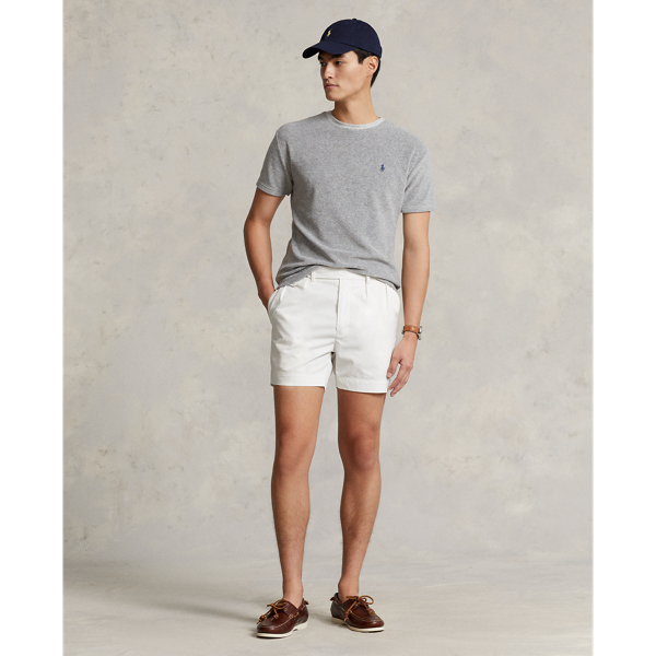 Polo Ralph Lauren 灰色 經典版型毛巾布 T 恤 4