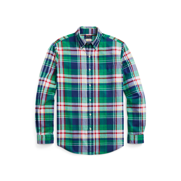 Custom Fit Madras Shirt Polo Ralph Lauren 1