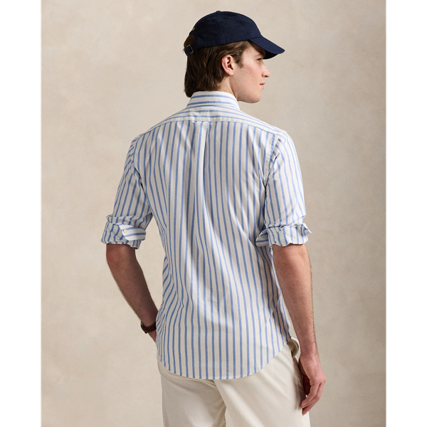Custom Fit Striped Oxford Shirt