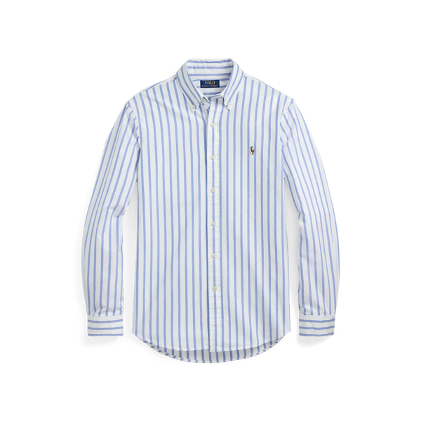 Custom Fit Striped Oxford Shirt