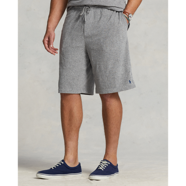 Andover Heather Terry Drawstring Short Big & Tall 4