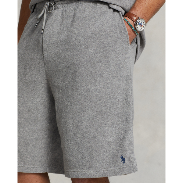 Andover Heather Terry Drawstring Short Big & Tall 6