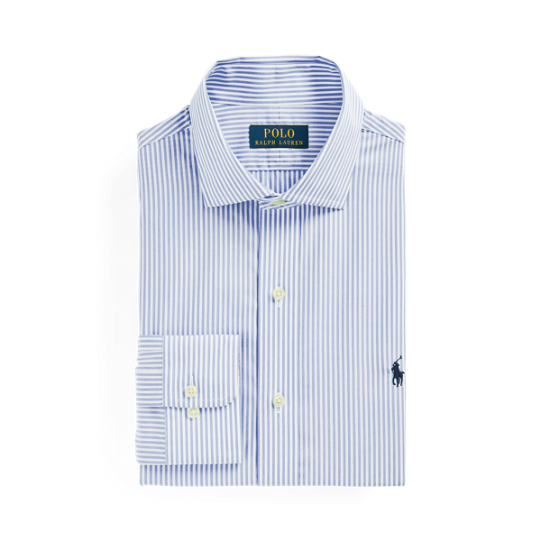 Chemise cintr&eacute;e ray&eacute;e en popeline Polo Ralph Lauren en 1