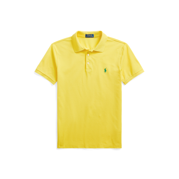 ラルフローレン　CUSTOM SLIM FIT POLO Men's Custom Slim Fit Mesh Polo Shirt | Ralph Lauren