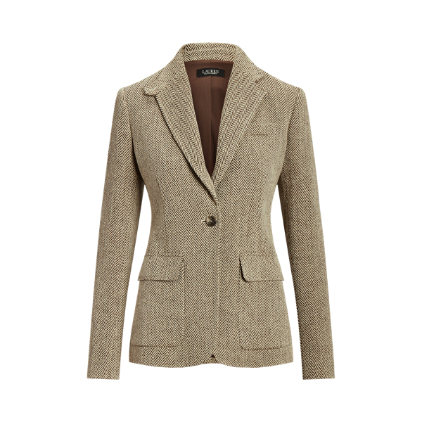 Ralph lauren herringbone blazer deals