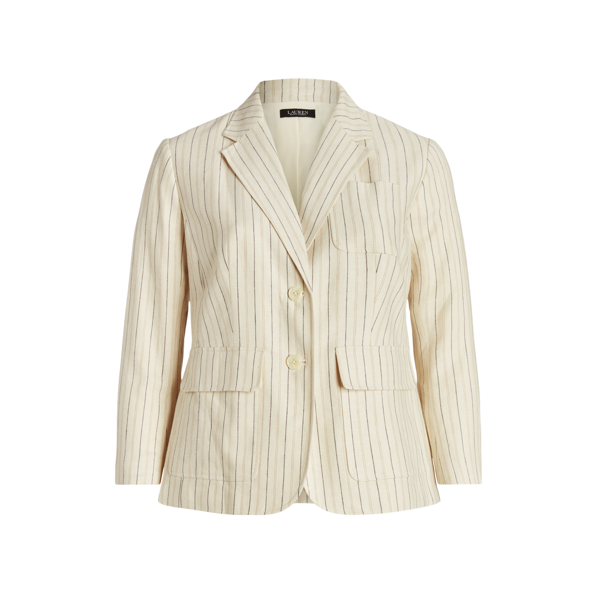 Striped Linen-Blend Twill Blazer | Ralph Lauren
