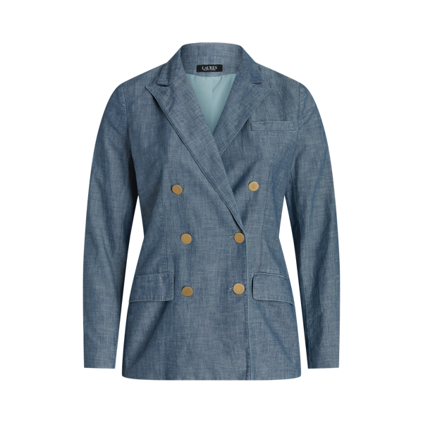 Double-Breasted Chambray Blazer | Ralph Lauren