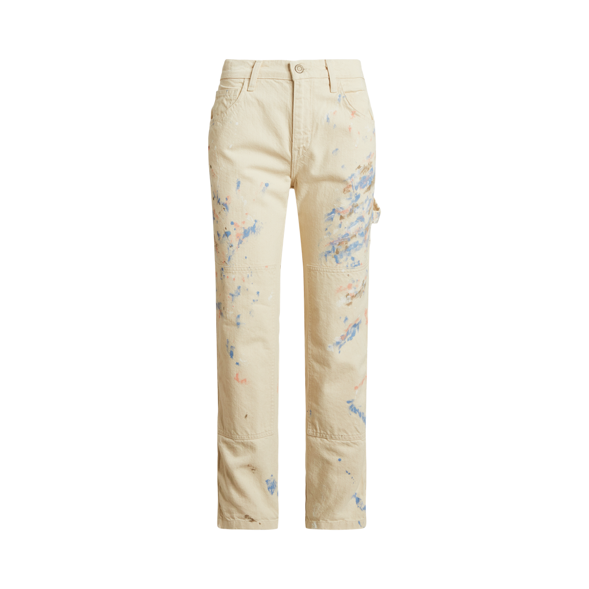 Paint Splatter Denim Carpenter Jean Ralph Lauren