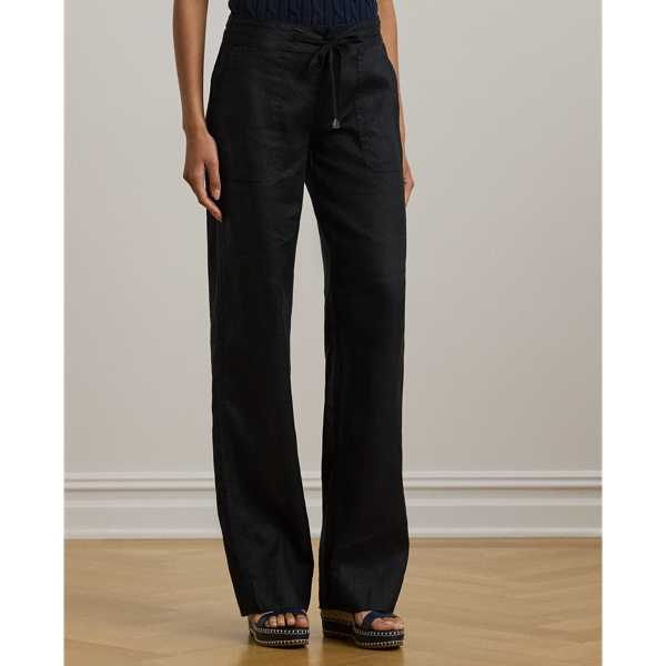Linen Wide Leg Trouser