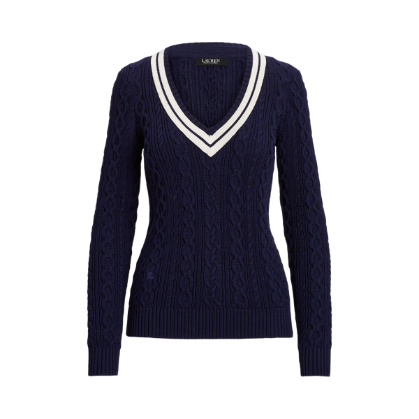 Cable-Knit Cricket Jumper Lauren 1