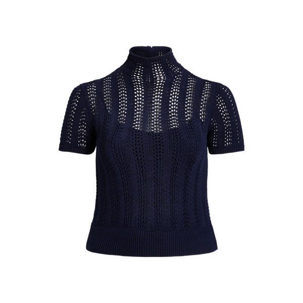 The Luxe Rib Long-Sleeve Scoop-Neck Tee Raffia – Everlane