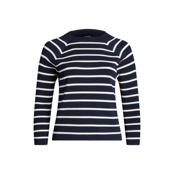 Pull col chemin&eacute;e ray&eacute;