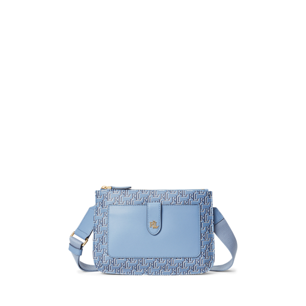 Coated Canvas Medium Jamey Crossbody Bag Lauren 1