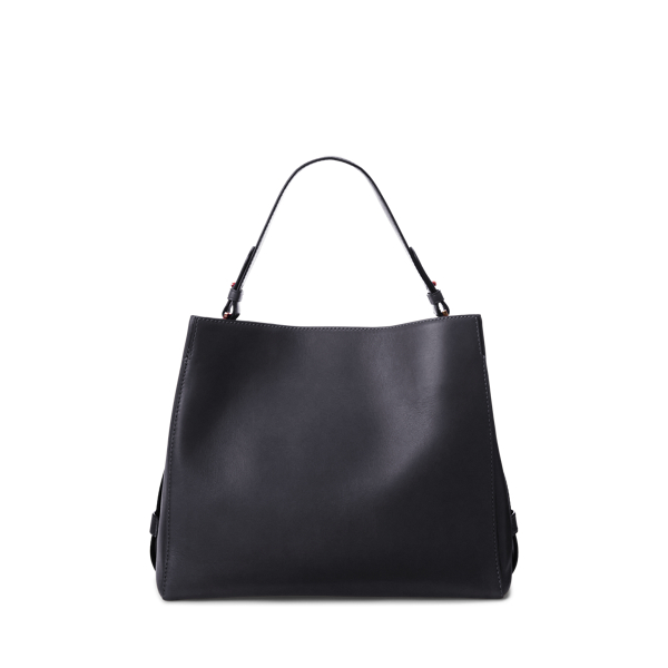 Leather Medium Peyton Satchel