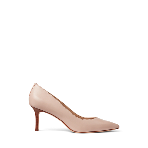 Escarpins Lanette en cuir nappa
