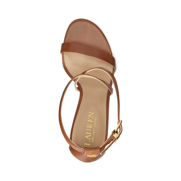 Sandalias Pala Mujer Piel Lauren Ralph Lauren HILARIE BURNISHED