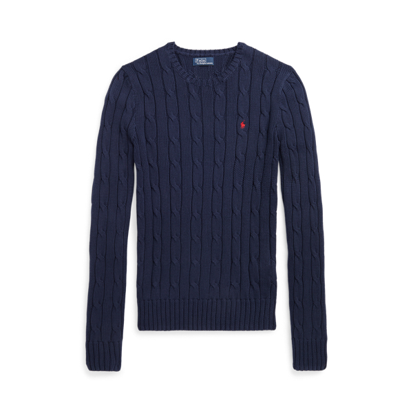 Black ralph lauren crew neck jumper hotsell