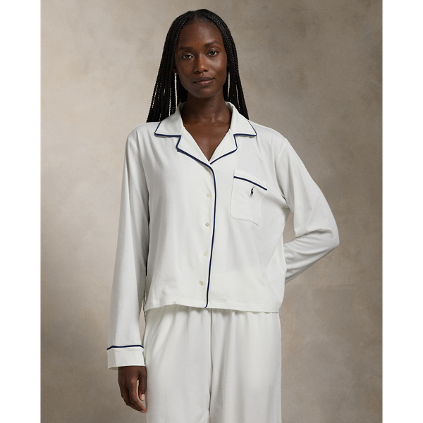 Long Sleeve Jersey Pyjama Set for Women Ralph Lauren UAE