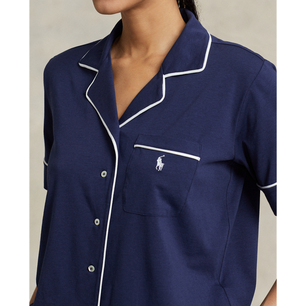 夏快適【POLO Ralph Lauren】半袖ジャージーパジャマ 上下セット POLO RALPH LAUREN パジャマ ルームウェア ショートスリーブ