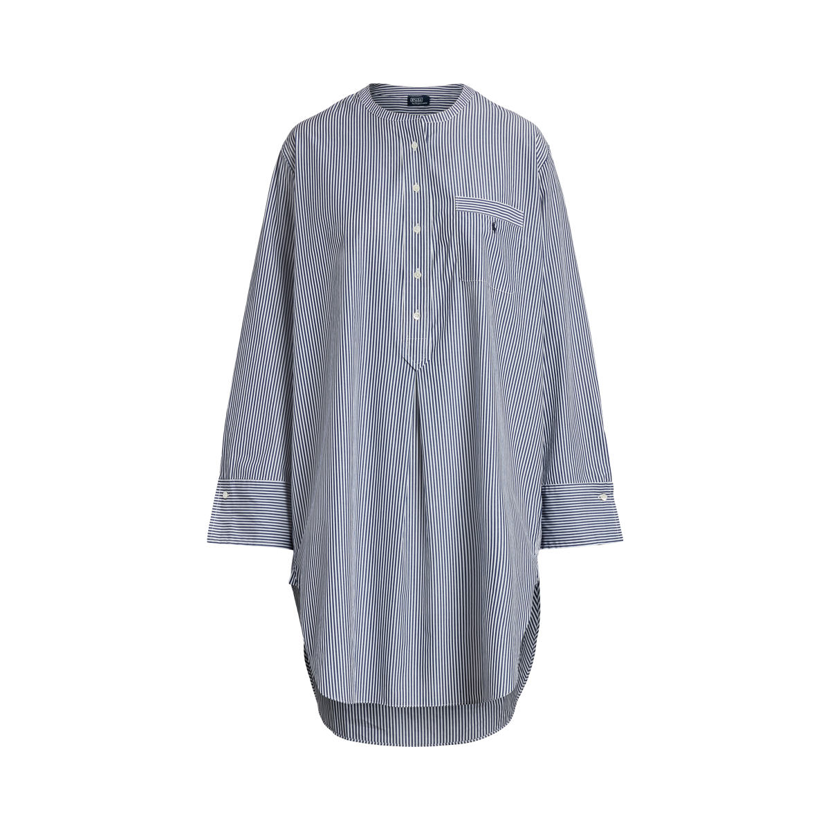【POLO RALPH LAUREN】ストライプ柄 ポプリン スリープシャツ ストライプド ポプリン スリープ シャツ（シャツ/ブラウス