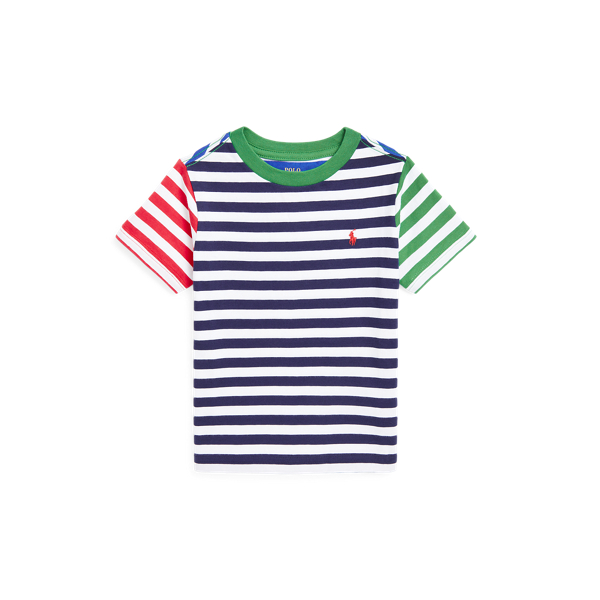 Striped Cotton Jersey T-Shirt