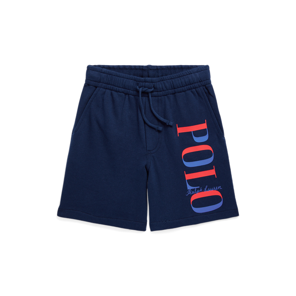 Newport Navy Logo Spa Terry Short Boys 2-7 1