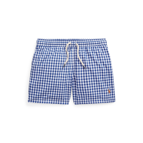 Cruise Royal Gingham Traveler Swim Trunk Boys 2-7 1