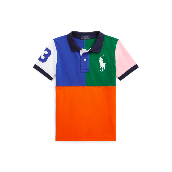 Big Pony Cotton Mesh Polo Shirt Boys 1.5-6 Years 1