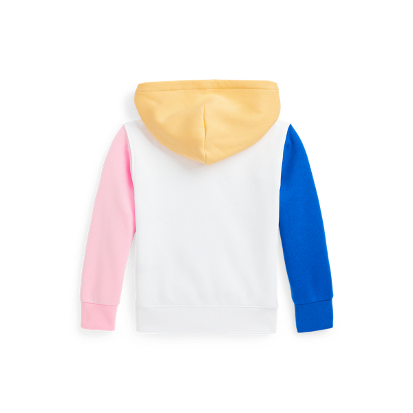 Sweat &agrave; capuche Polo Bear en molleton Boys 1.5-6 Years en Ourson print blanc multi 2