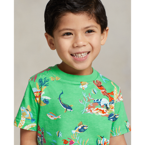 Baumwoll-T-Shirt mit Polo Bear Boys 1.5-6 Years in Klassisch-Irisch Bearw. 5