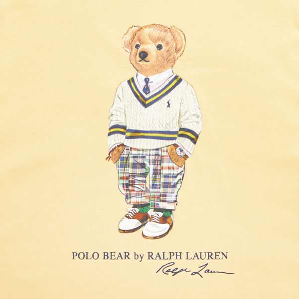 Camiseta en punto de algodón Polo Bear para niño Ralph Lauren® ES