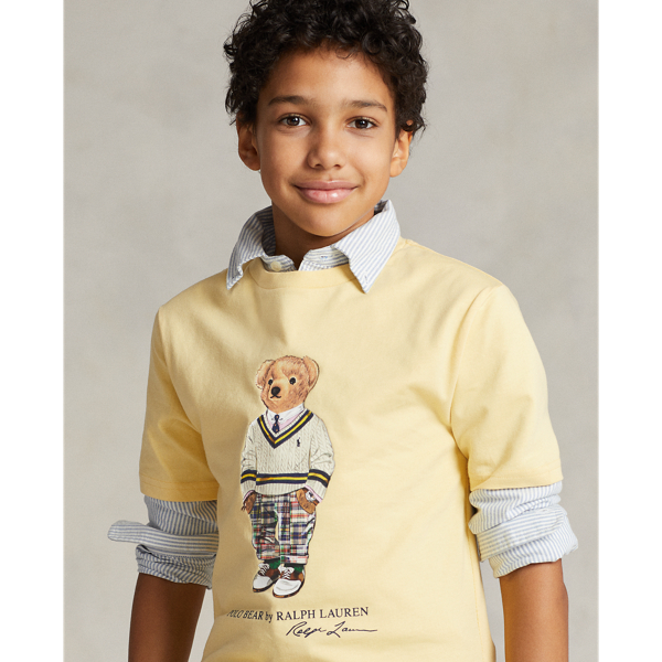 Polo Bear Cotton Jersey T-Shirt for Boys Ralph Lauren® PE