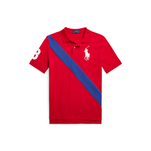 Big Pony Cotton Mesh Polo Shirt for Boys | Ralph Lauren® UAE