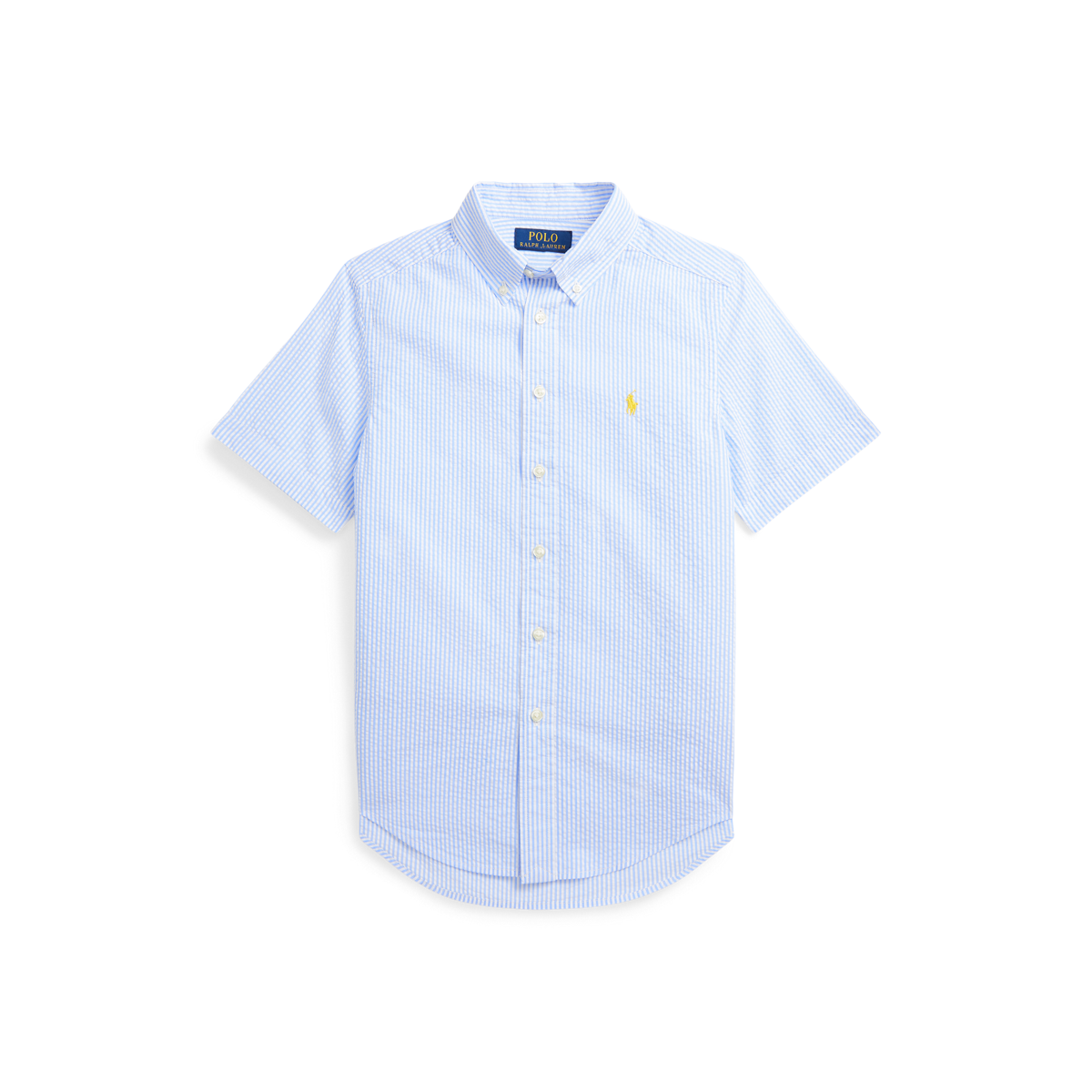 【2024年】お歳暮ギフト Striped Lauren Ralph | Shirt Short-Sleeve Seersucker トップス