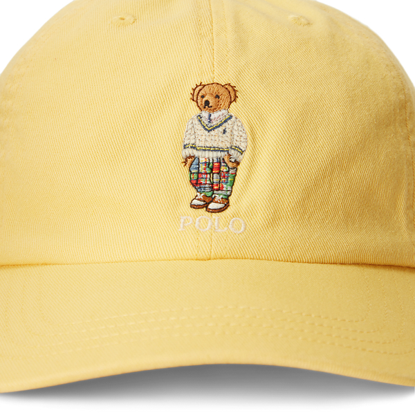 Chino-Baseballkappe mit Polo Bear Boys 6-14 Years in Corn Yellow 3